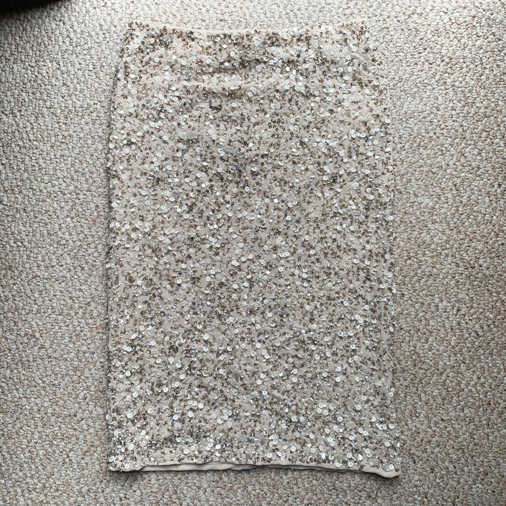 Alice + Olivia Ramos Embellished Skirt